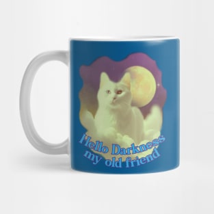 Hello Darkness my old friend // Cute Nihilism Design Mug